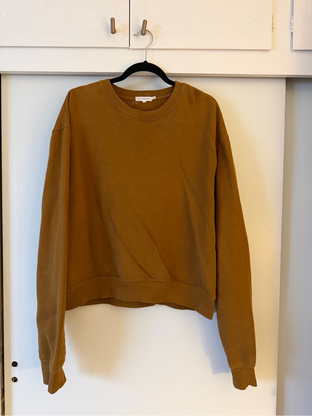 Good American Crewneck Sweatshirt - Brown